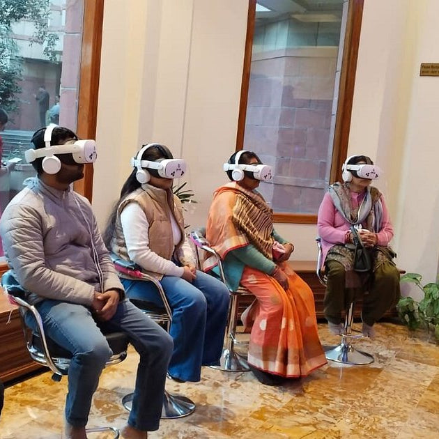 3D VR Darshan at ISKCON Temple, New Delhi