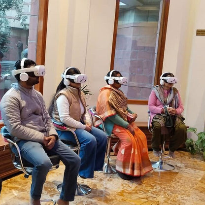 3D VR Darshan at ISKCON Temple, New Delhi
