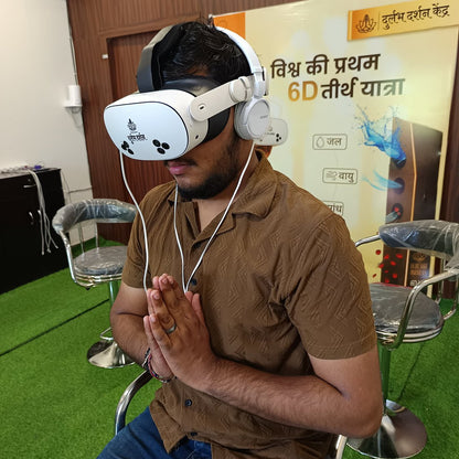 3D & 6D VR Darshan at Maa Mahalaxmi Jagdamba Mandir, Koradi, Nagpur