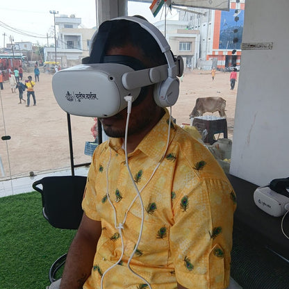 3D & 6D VR Darshan at Shri Bageshwar Dham Sarkar, Chhatarpur